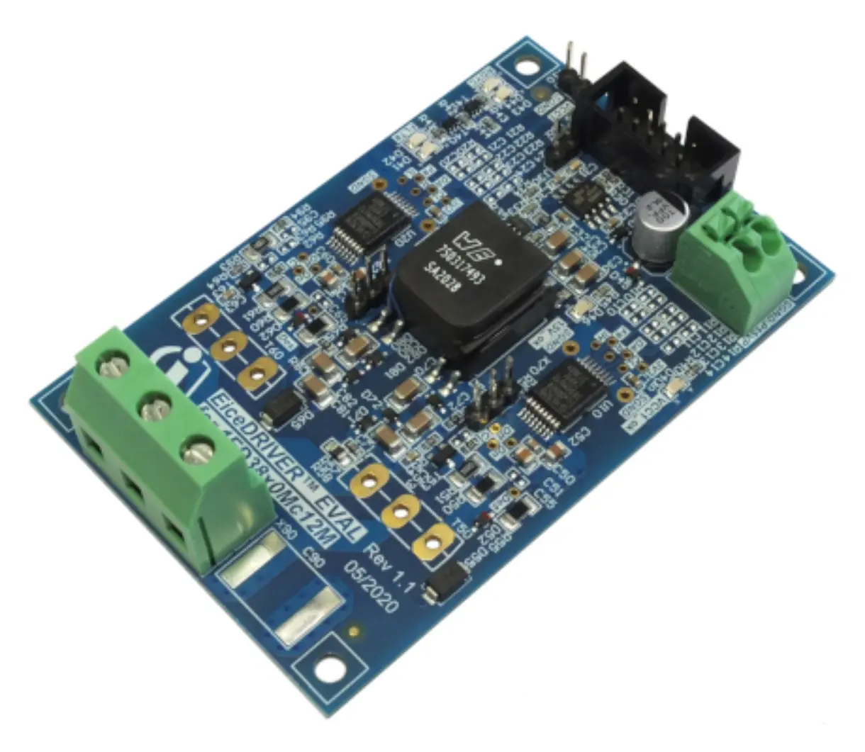 Produktfoto 1 von Infineon 1ED3890MX12M Entwicklungsboard, Evaluierungsboard für EiceDRIVER Halbbrücken-Treiber, für Antriebe,