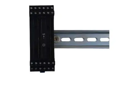 Produktfoto 1 von JM CONCEPT Gold Polyamid Anschlussklemmenblock 50mA Schwarz 2-polig Schraubbefestigung 14AWG