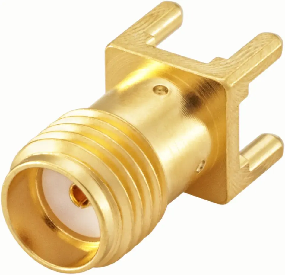 Produktfoto 1 von Rosenberger SMA Buchse SMA-Steckverbinder SMA-Steckverbinder, SMD, 50 Ω Lot, Standard, Gerade