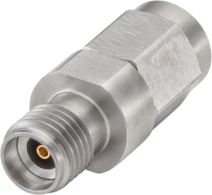 Produktfoto 1 von Rosenberger Adapter, 50 Ω, Gerade, 40 GHz Buchse Stecker Nennspannung
