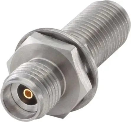 Produktfoto 1 von Rosenberger Adapter, 50 Ω, Gerade, 40GHz Buchse Buchse Nennspannung