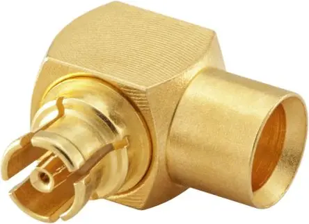Produktfoto 1 von Rosenberger Mini-SMP Buchse SMP SMP-Steckverbinder, Kabel, für UT-85-M17, RG405/U-Kabel, 50 Ω Lot, Standard, gewinkelt