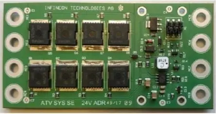 Produktfoto 1 von Infineon AUIR3242S Demo-Tafel, 24-V-BATTERIESCHALTERDEMO MOSFET, für Batterie Schalter, Bauwesen Landwirtschaftliche