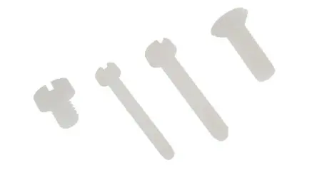 Produktfoto 1 von RS PRO Nylon Schlitz Schrauben Sortiment, 600 Stück