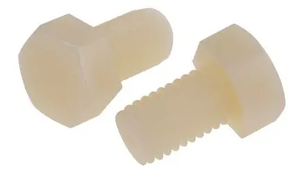 Produktfoto 1 von RS PRO M12 x 20 mm Sechskantschraube, Nylon glatt, DIN 933