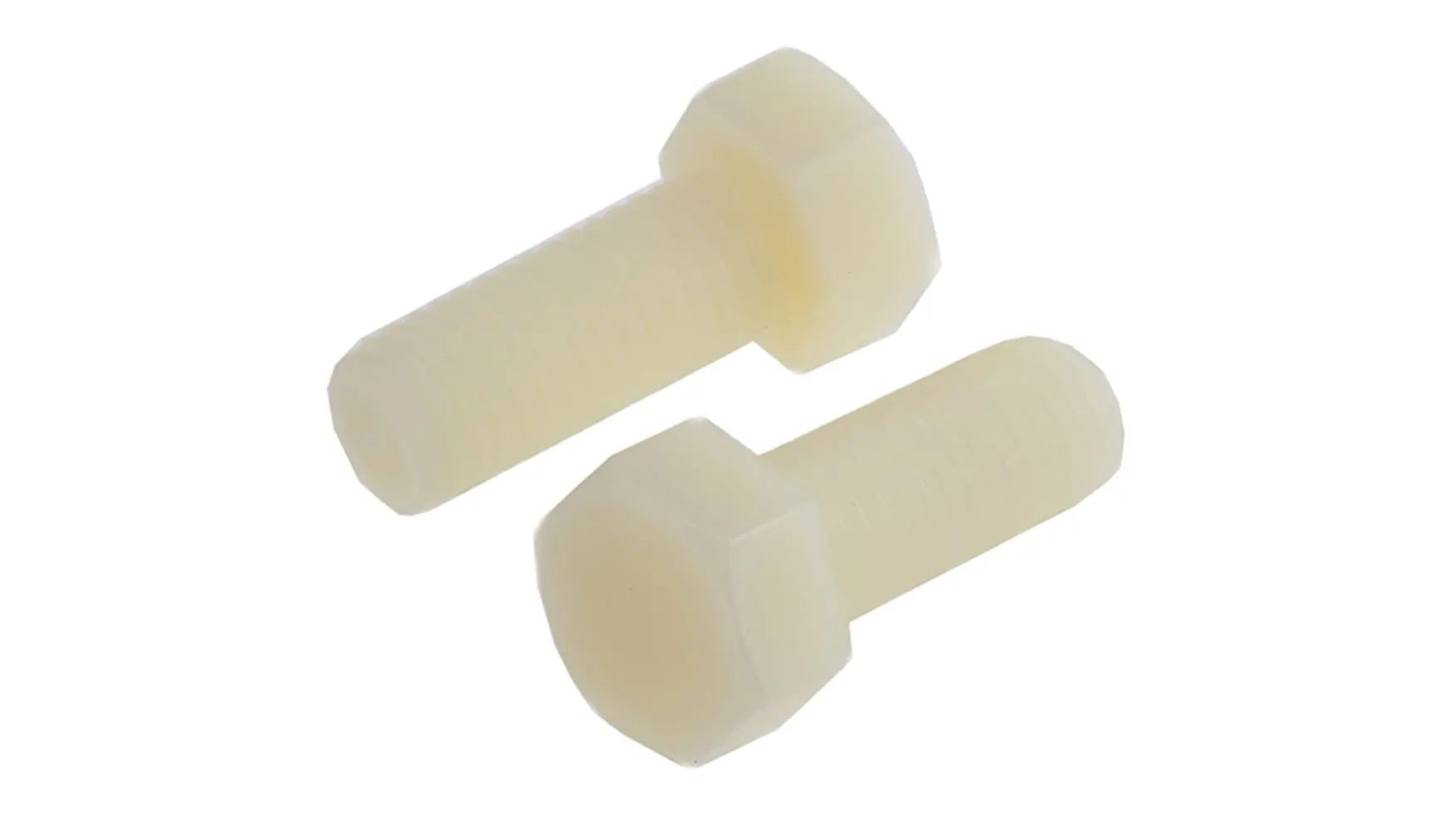 RS PRO M12 x 30 mm Sechskantschraube, Nylon glatt, DIN 933