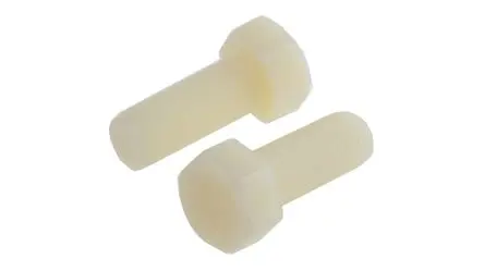 Produktfoto 1 von RS PRO M12 x 30 mm Sechskantschraube, Nylon glatt, DIN 933