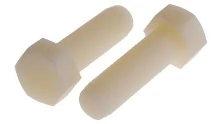 Produktfoto 1 von RS PRO M12 x 40 mm Sechskantschraube, Nylon glatt, DIN 933