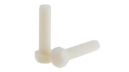 Produktfoto 1 von RS PRO M12 x 50 mm Sechskantschraube, Nylon glatt, DIN 933