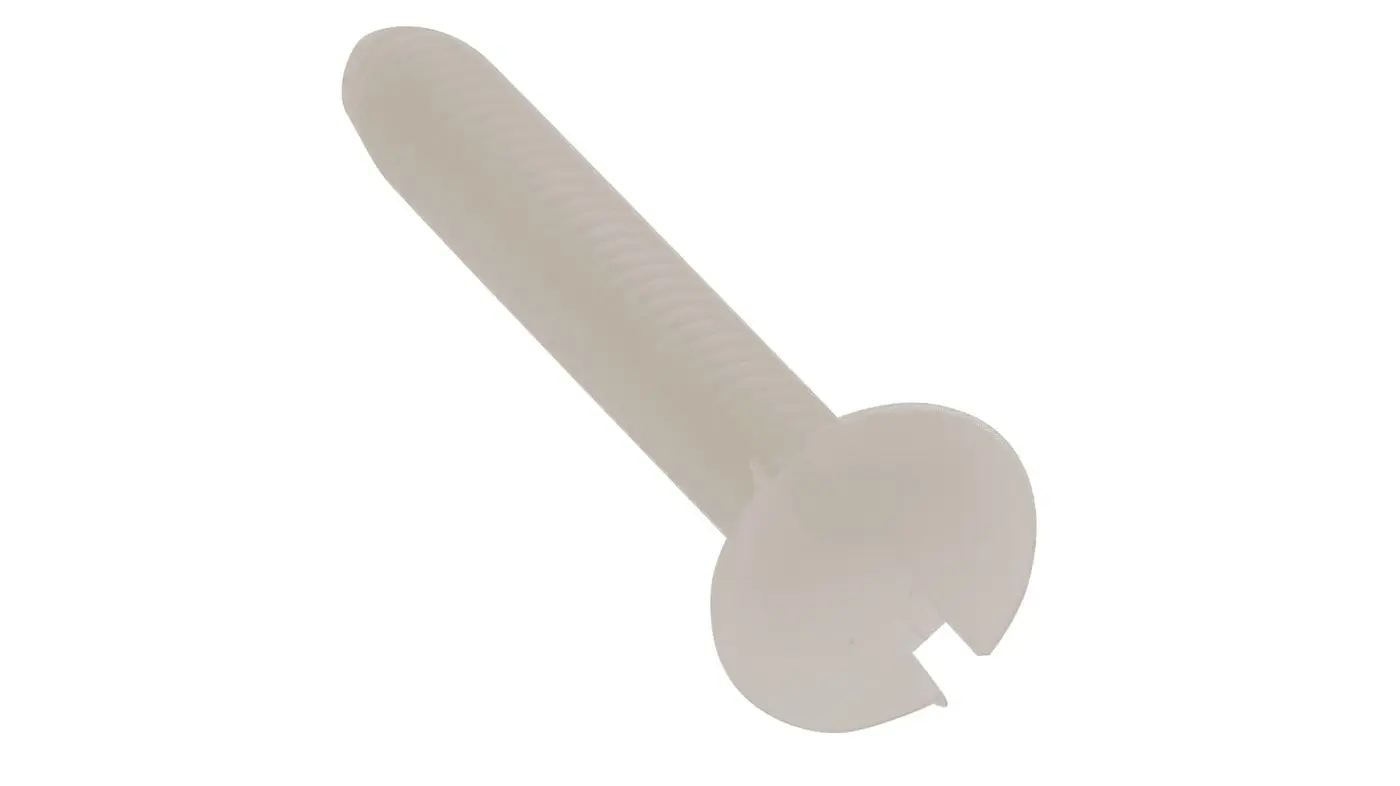 Produktfoto 1 von RS PRO Senkkopf Schlitz Schrauben , M2.5 x 16.0mm Nylon