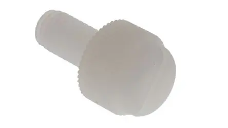 Produktfoto 1 von RS PRO Nylon Metrisch Rändelschraube Rund, gerändelt x 10 mm, glatt