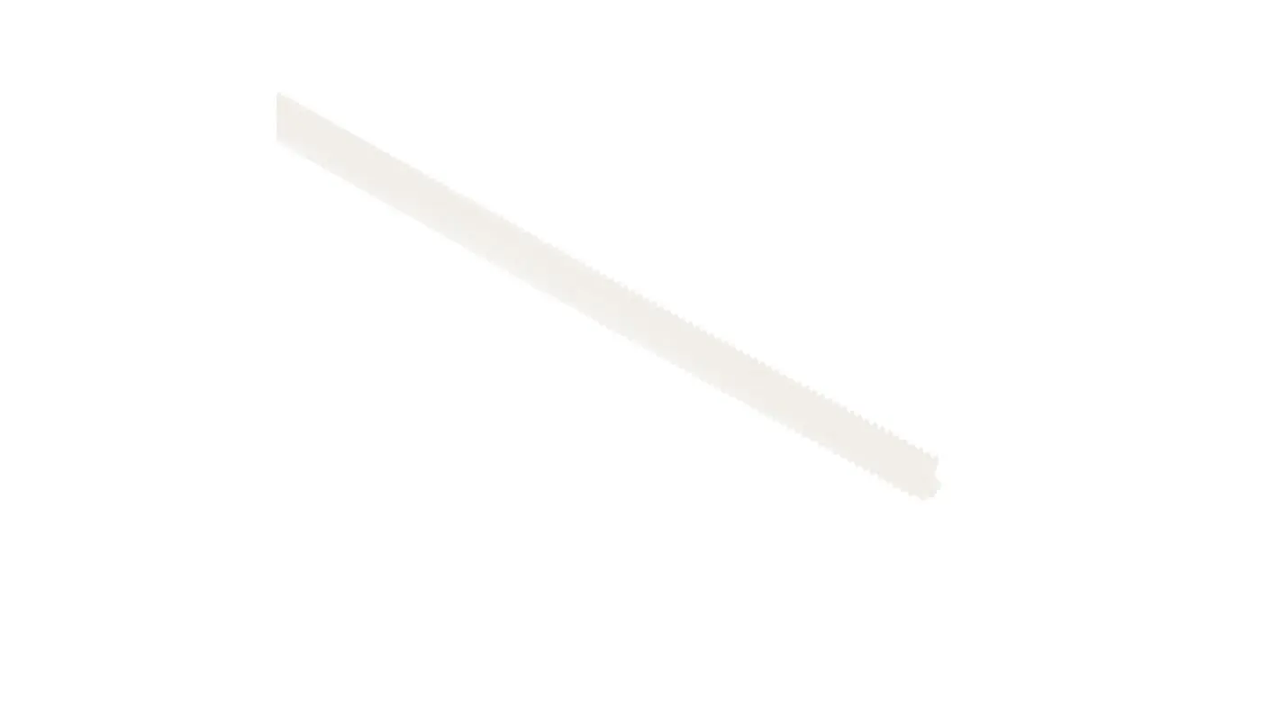 Produktfoto 1 von RS PRO Metrisch Gewindestange Nylon 1 m Finish glatt