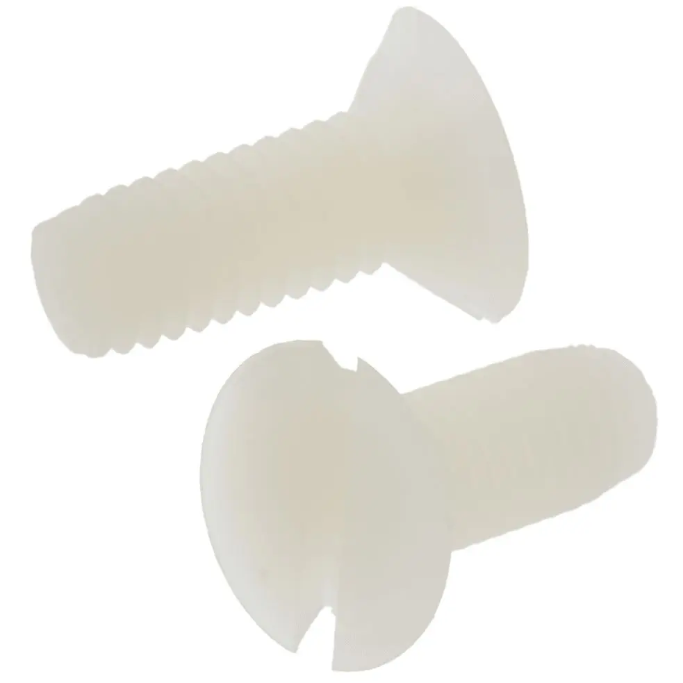 Produktfoto 1 von RS PRO Senkkopf Schlitz Schrauben , M6 x 16.0mm Nylon