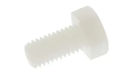 Produktfoto 1 von RS PRO M8 x 16 mm Sechskantschraube, Nylon glatt, DIN 933