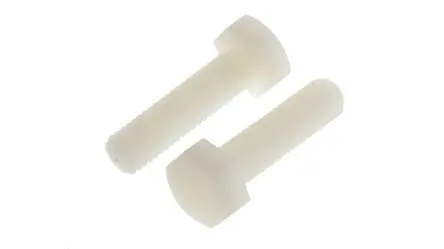 Produktfoto 1 von RS PRO M8 x 30 mm Sechskantschraube, Nylon glatt, RoHS