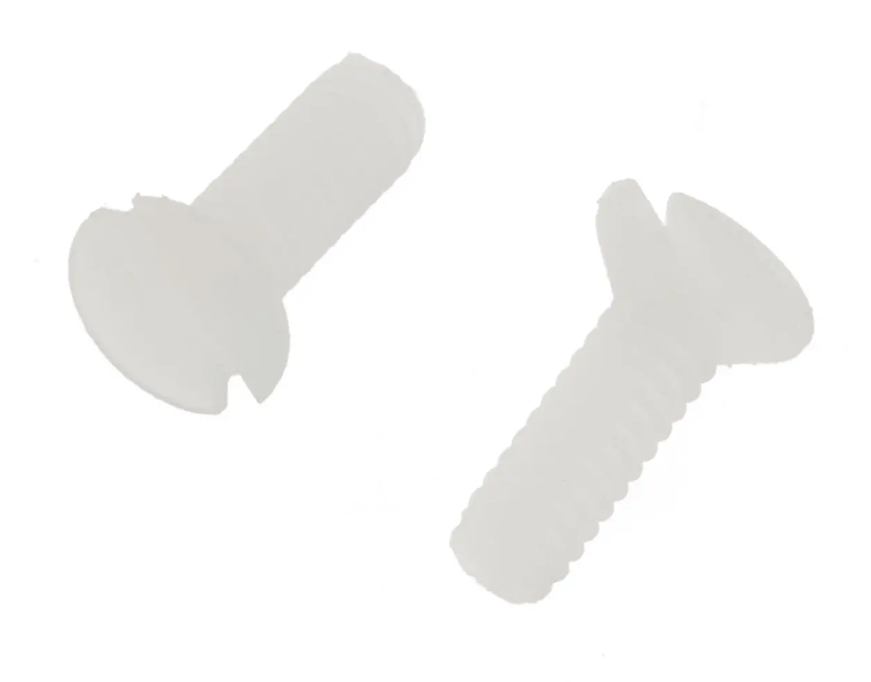 Produktfoto 1 von RS PRO Senkkopf Schlitz Schrauben , M2 x 6.0mm Nylon