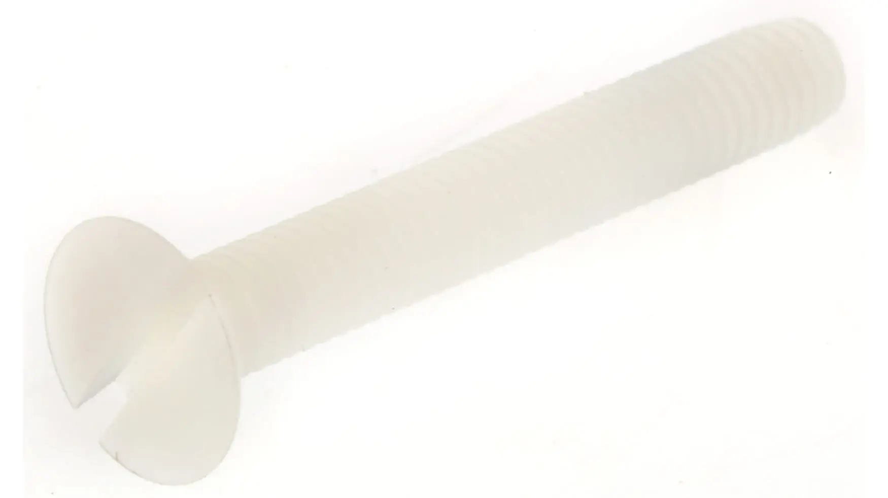 Produktfoto 1 von RS PRO Senkkopf Schlitz Schrauben , M3.5 x 25.0mm Nylon