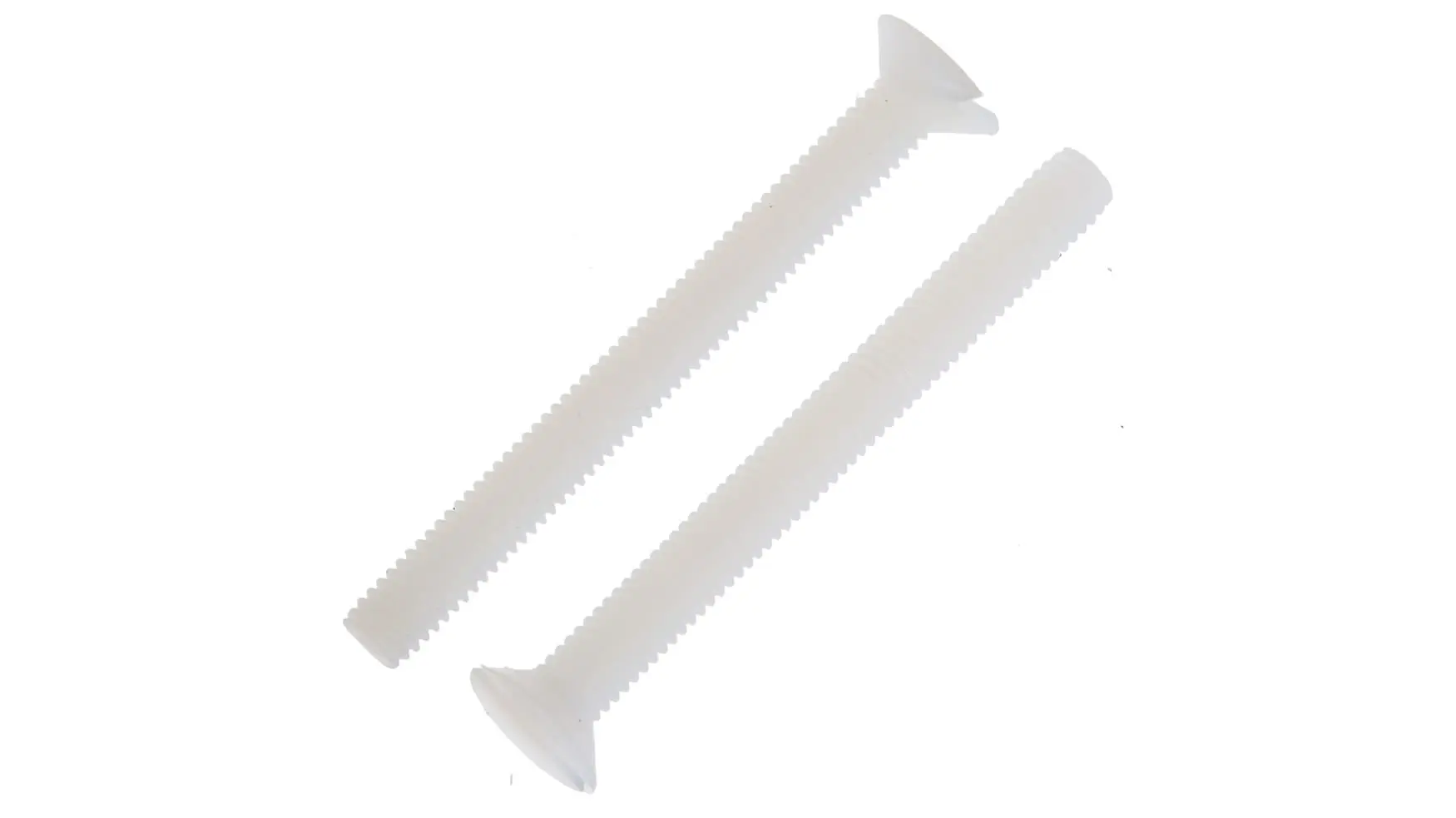 RS PRO Senkkopf Schlitz Schrauben , M3 x 30.0mm Nylon