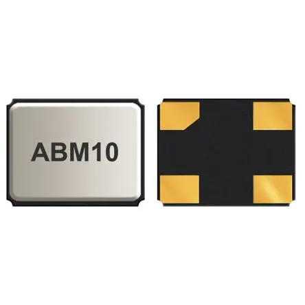 Produktfoto 1 von Abracon 12 MHz Quarz, Oberfläche, 10 ppm, 8 pF, B. 2mm, H. 0.5 mm, L. 2.5 mm, SMD