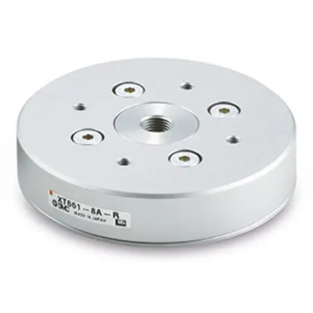 Produktfoto 1 von Silikonkautschuk Flach Vakuum Platte, SMC Serie XT661, Ø 20 mm