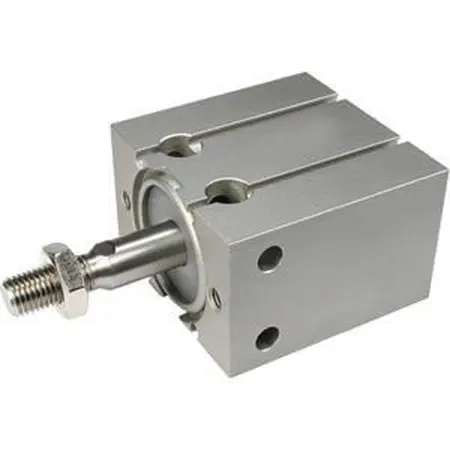 Produktfoto 1 von SMC CU Pneumatik-Kompaktzylinder 30 mm Doppeltwirkend, Bohrung Ø 20 mm, bis 0.7 Mpa