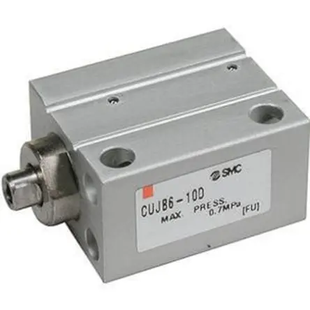 Produktfoto 1 von SMC CDU Pneumatikzylinder, Bohrung Ø 10mm / Hub 10mm