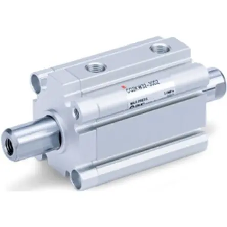 Produktfoto 1 von SMC CQ2 Pneumatik-Kompaktzylinder 10 mm Doppeltwirkend, Bohrung Ø 16 mm, bis 1 Mpa