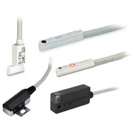 SMC Pneumatik-Schalter D-M9 3-Draht-Kabel mit offenem Ende Direkt NPN Halbleiterrelais LED Signalleuchten