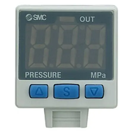 Produktfoto 1 von SMC Drucksensor, 0 bar bis 1 bar 24V, IP40 50 °C