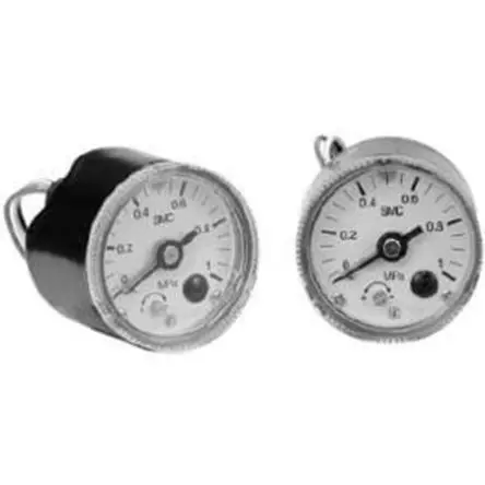 Produktfoto 1 von SMC Typ R GP46 Manometer 42.5 mm 0 bar → 10 bar R 1/8 in