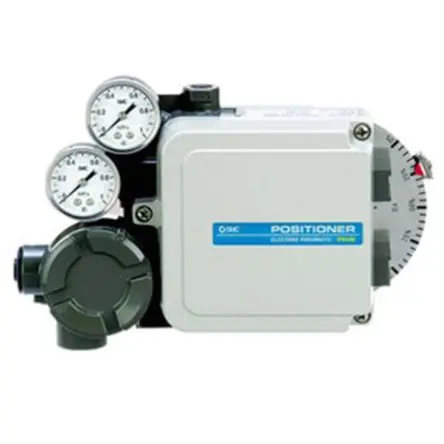 Produktfoto 1 von SMC IP8100 Pneumatiksensor, Elektropneumatischer Stellungsregler für Klemmenbox und Feedback-Signal, Messgeräte