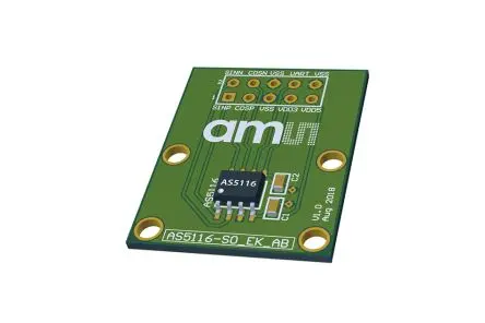 Produktfoto 1 von ams OSRAM AS5116 AS5116-SO_EK_AB, Adapterplatine Entwicklungstool Sensor, Positionssensor für AS5116