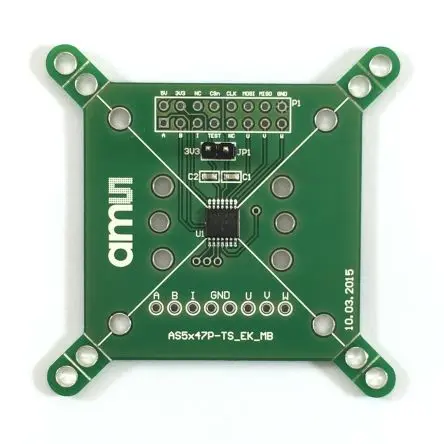 Produktfoto 1 von ams OSRAM AS5X47P AS5X47P-TS_EK_MB Entwicklungstool Sensor, Positionssensor für AS5X47P