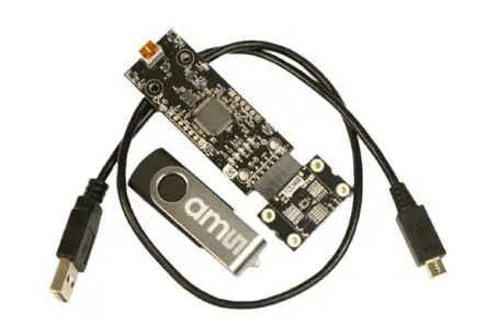 Produktfoto 1 von ams OSRAM TCS3408 TCS3408-EVM, Evaluierungsplatine Entwicklungstool Sensor, Farbsensor, Umgebungslichtsensor für TCS3408