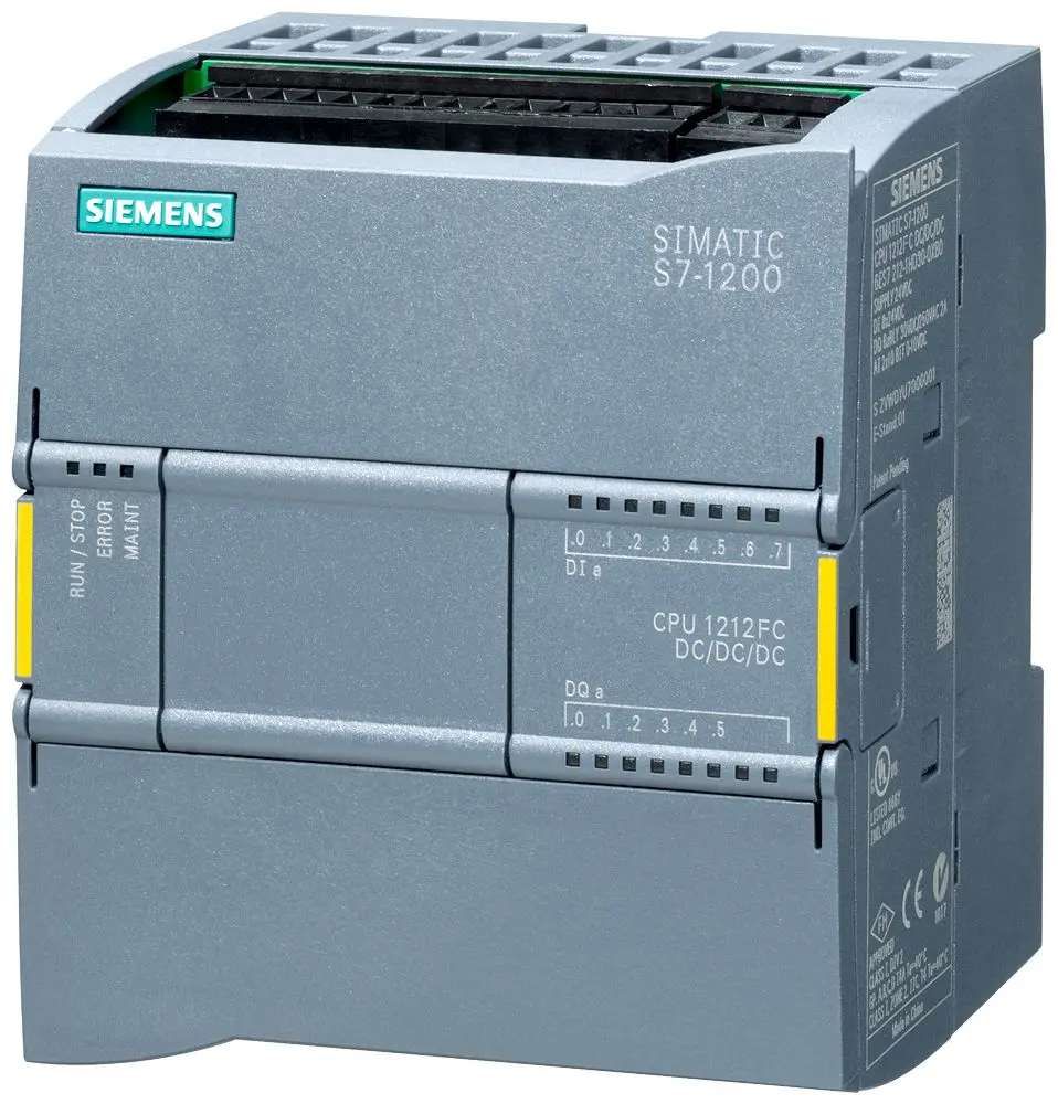 Produktfoto 1 von Siemens SIMATIC S7-1200F SPS CPU, 10 Eing. / 8 Digitaleing. Transistor Ausg.Typ Analog Eing.Typ für SIMATIC S7-1200