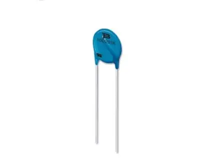 Produktfoto 1 von Bourns MOV-10DxxxK Metalloxid-Varistor, 276 pF, 430 V / 25 A 710 V, 2.5 kA max., Platte (10 mm) Gehäuse, Ø 12.5 mm, L.