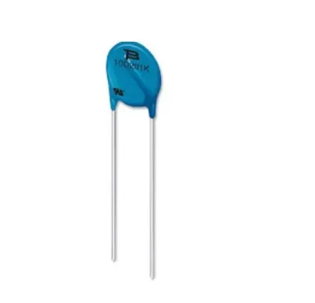 Produktfoto 1 von Bourns MOV-14DxxxK Metalloxid-Varistor, 460 pF, 430 V / 50 A 710 V, 4.5 kA max., Scheibe (14 mm) Gehäuse, Ø 14 mm