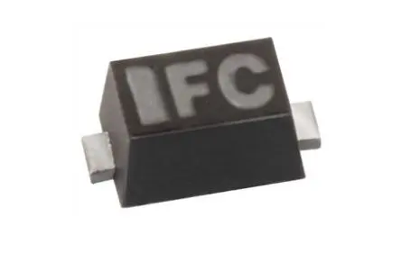 Produktfoto 1 von Vishay Zenerdiode Einfach 1 Element/Chip Oberfläche 11 V 5 % / 200 mW max, SOD-523 2-Pin