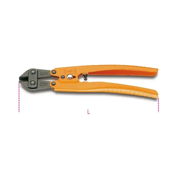 Produktfoto 1 von BETA Bolzenschneider, Gummi, Stahl 230 mm Stahl, Schneidkraft → 80 kgf/mm²