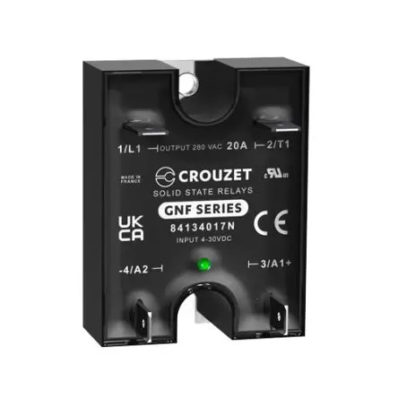 Produktfoto 1 von Crouzet GNF Panel Halbleiterausgang, 1-poliger Schließer - Schließer 280 V eff. 30V / 25 A