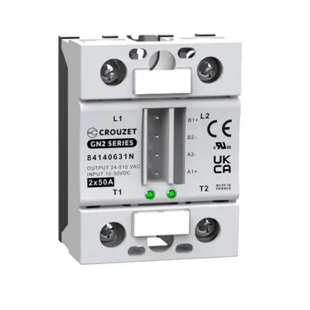 Produktfoto 1 von Crouzet GN2 Panel Halbleiterausgang, 1-poliger Schließer - Schließer 510 V eff. 30V / 50 A
