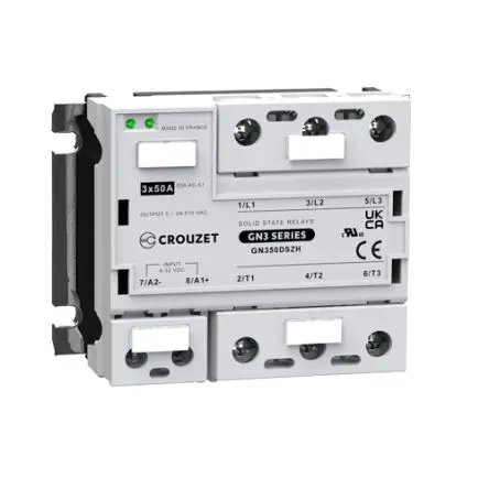 Produktfoto 1 von Crouzet GN3 Panel Halbleiterausgang, 3-poliger Schließer 510 V eff. 32V / 50 A