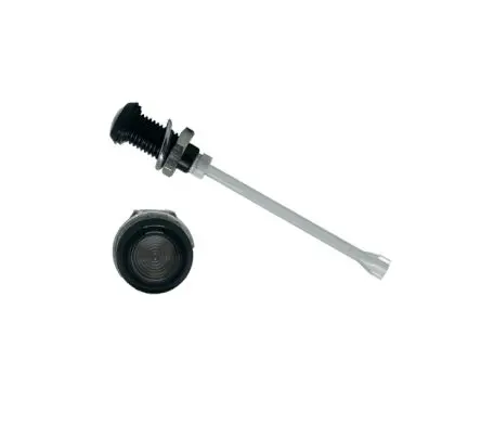 Produktfoto 1 von Bivar LED-Lichtleiter Starr, 1 Vertikal LED Schwarz Geräuchert, Panel 9 mm