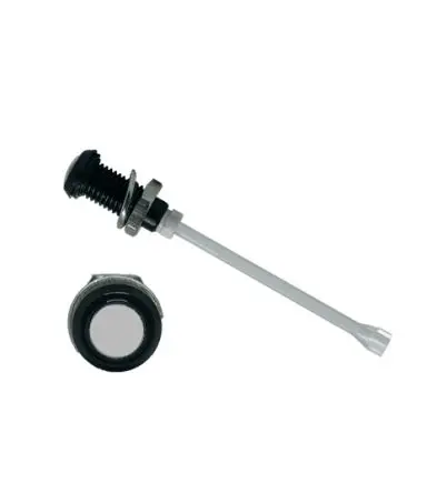 Produktfoto 1 von Bivar LED-Lichtleiter Starr, 1 Vertikal LED Schwarz, Panel 6 mm