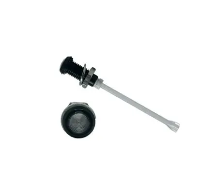 Produktfoto 1 von Bivar LED-Lichtleiter Starr, 1 Vertikal LED Schwarz Klar, Panel 6 mm