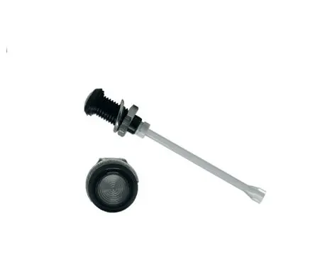 Produktfoto 1 von Bivar LED-Lichtleiter Starr, 1 Vertikal LED Schwarz Klar, Panel 9 mm