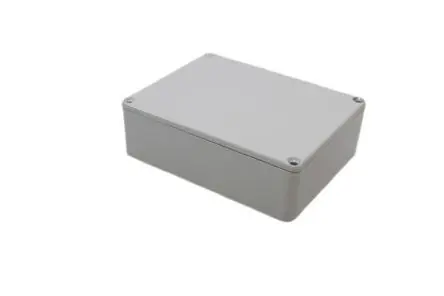 Produktfoto 1 von Hammond 1590; Gehäuse; Aluminiumdruckguss; Hellgrau IP54 Breite 94 mm Höhe 38 mm Länge 120 mm