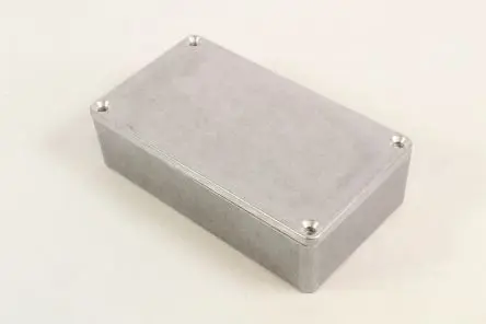 Produktfoto 1 von Hammond 1590; Gehäuse; Aluminiumdruckguss; Natur IP54 Breite 63 mm Höhe 31 mm Länge 114 mm