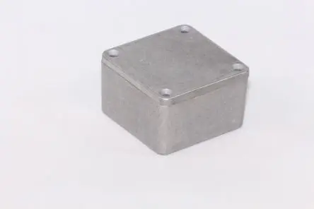 Produktfoto 1 von Hammond 1590; Gehäuse; Aluminiumdruckguss; Natur IP54 Breite 51 mm Höhe 31 mm Länge 51 mm