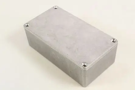 Produktfoto 1 von Hammond 1590; Gehäuse; Aluminiumdruckguss; Natur IP54 Breite 66 mm Höhe 40 mm Länge 122 mm